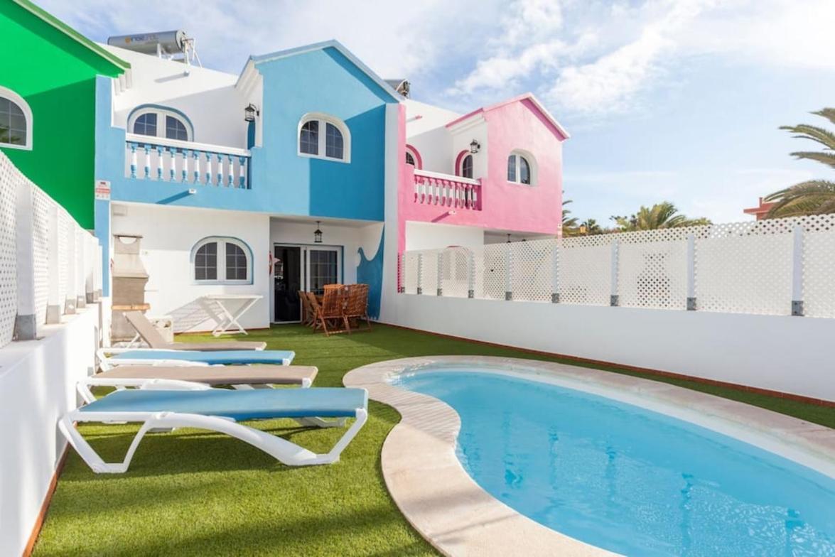 Coralejo Beach Villa Agua With Private Pool, Bbq & Fast Wifi By Amazzzing Travel Corralejo Extérieur photo